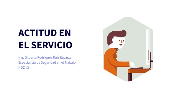ACTITUD EN EL SERVICIO