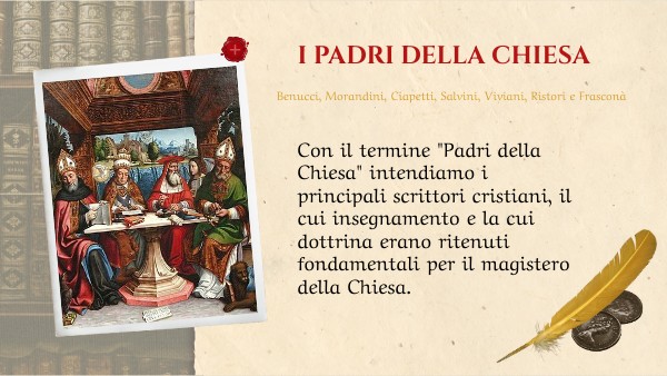 I 4 Padri Della Chiesa Padri della Chiesa