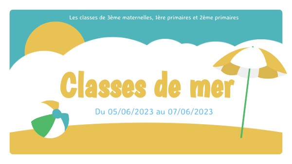 classes de mer