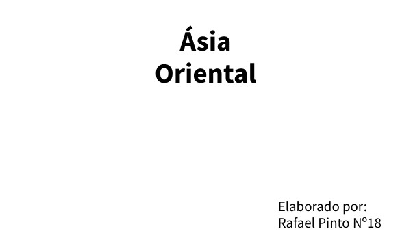 Ásia Oriental