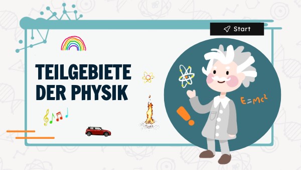 Teilgebiete der Physik