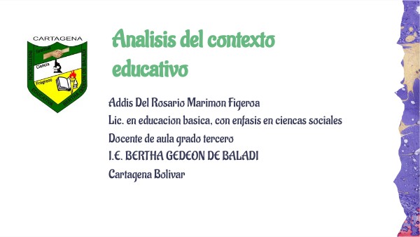 Análisis del contexto educativo