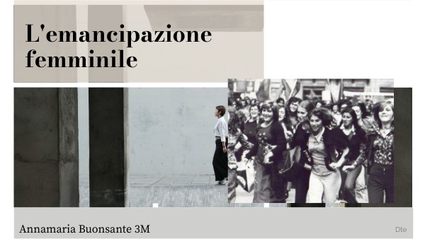 Emancipazione femminile