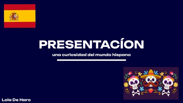 Présentation espagnol