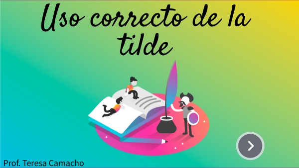 Uso correcto de la tilde