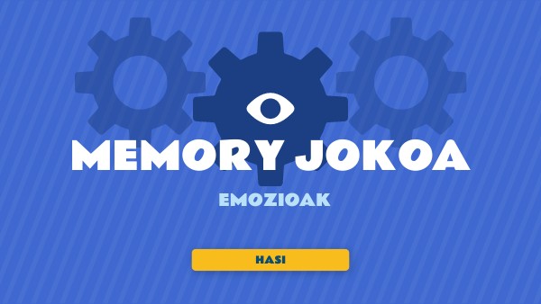 MEMORY GAME