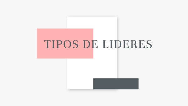 TIPOS DE LIDERES