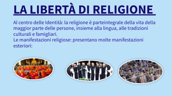 Libertà Di Religione In Italia