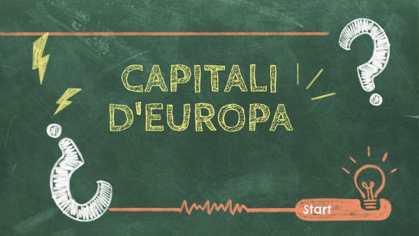 CAPITALI D'EUROPA