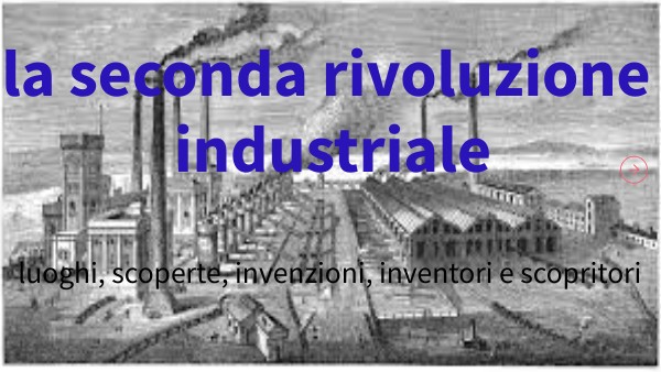 seconda rivoluzione industriale