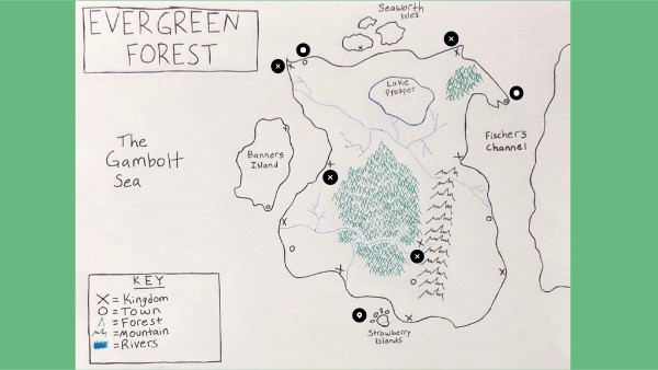 Evergreen Forest Map