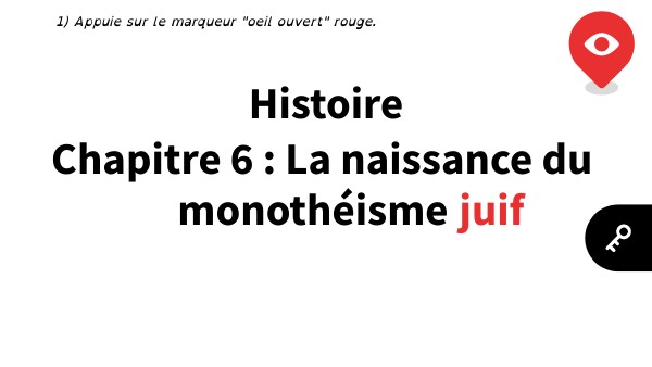 Chapitre 6 : La naissance du monothéisme juif