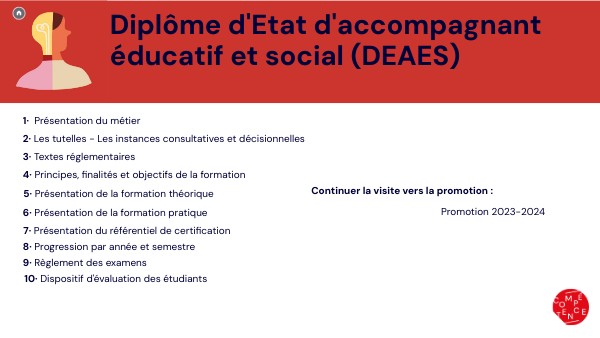projet de formation DEAES