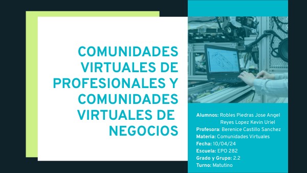 Ventajas De Comunidades Virtuales De Negocios view.genial.ly