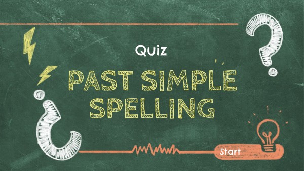 1 Past Simple Spelling