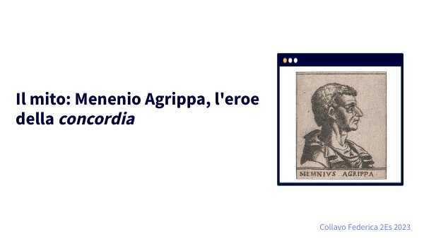 L Apologo Di Menenio Agrippa Versione Latino Menenio Agrippa