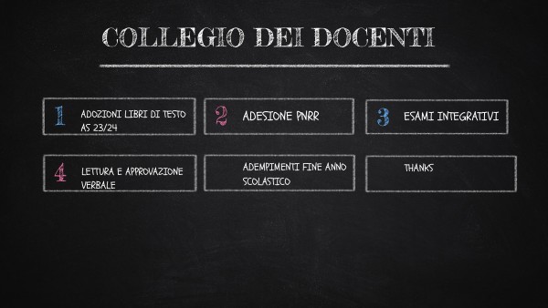 Collegio dei docenti
