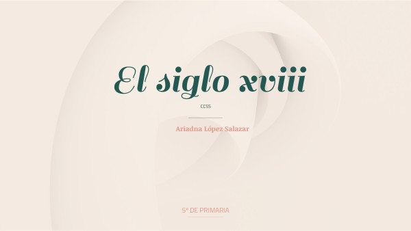 SIGLO XVIII
