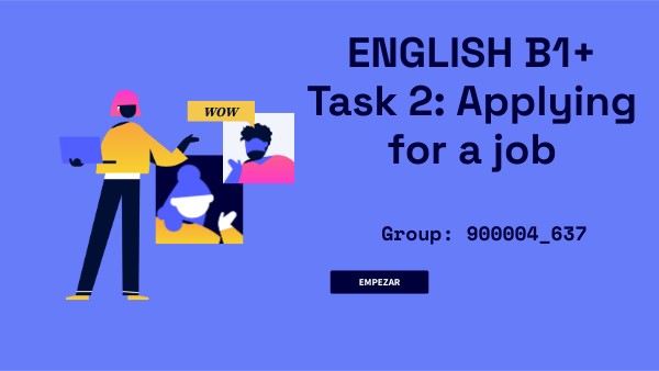 ENGLISH B1+