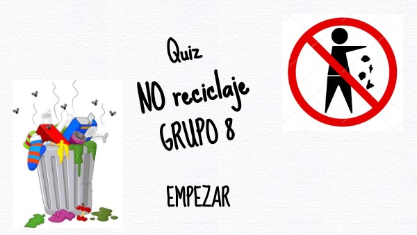 QUIZ RECICLAJE