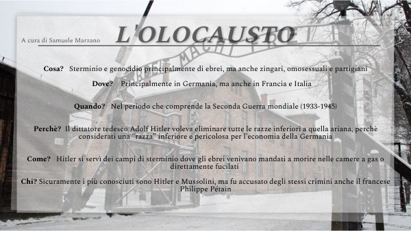 L'OLOCAUSTO
