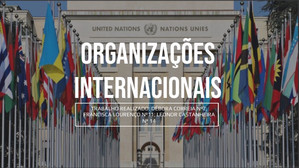 Organizacoes Internacionais