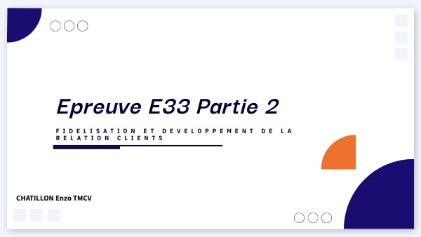 Dossier E33 Education à La Santé Exemple Page De Garde E33 partie 2