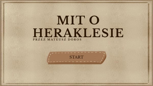 Mit O Heraklesie PRESENTATION