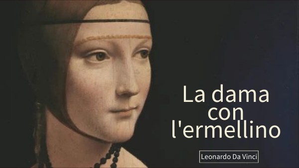 La Dama con l'ermellino - Leonardo Da Vinci