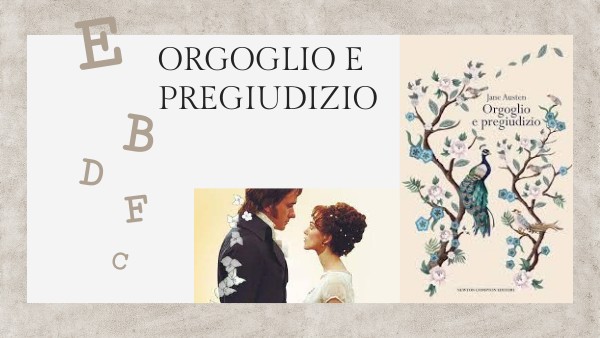 orgoglio e pregiudizio PRESENTATION