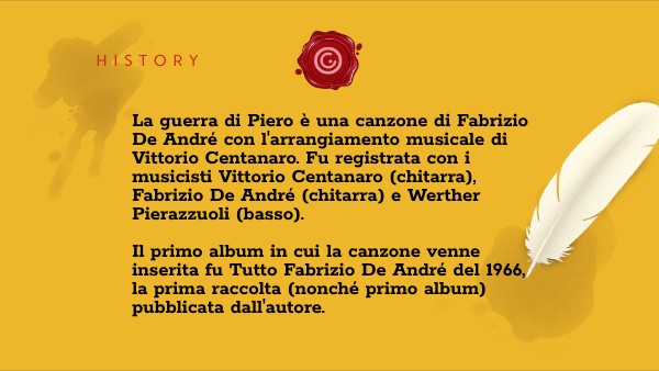 LA GUERRA DI PIERO