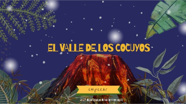 Juego "El valle de los cocuyos"
