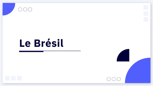 Exposé sur le Brésil