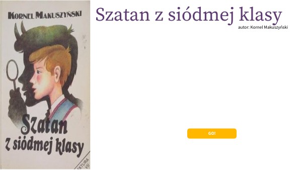 Książka Szatan Z Siódmej Klasy Do Pobrania Szatan z siódmej klasy prezentacja