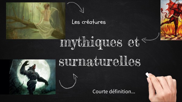 Les créatures mythiques