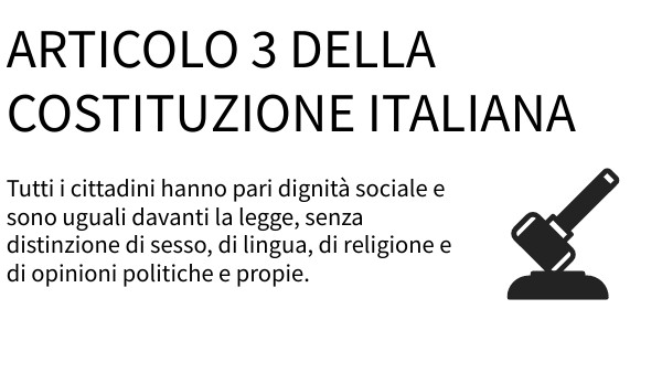 LA COSTITUZIONE ITALIA