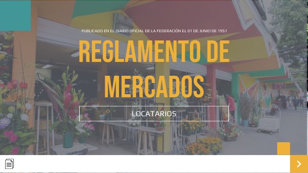 REGLAMENTO DE MERCADOS