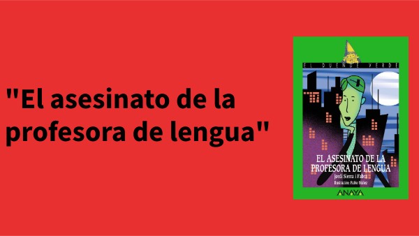 "El asesinato de la profesora de lengua"