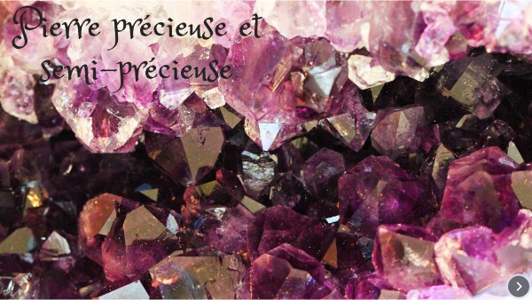 pierre precieuse et semi precieuse