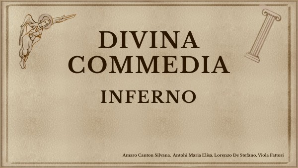 DIVINA COMMEDIA INFERNO