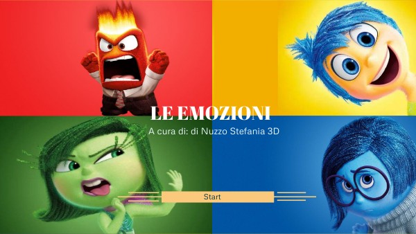 TESINA TERZA MEDIA EMOZIONI