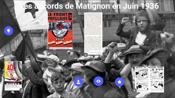 Mission 3 : Les accords de Matignon en juin 1936