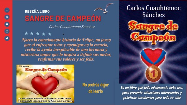 Reporte De Lectura Sangre De Campeon view.genial.ly