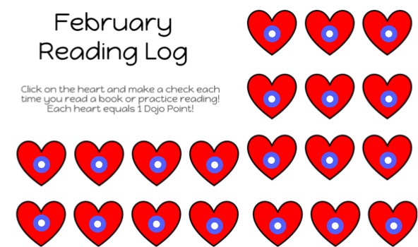 February Reading log