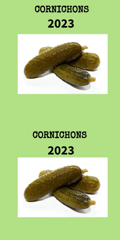 CORNICHONS