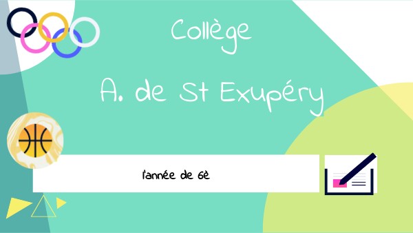 Présentation de l'EPS au Collège!!