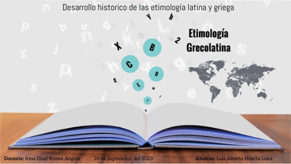 Desarrollo histórico de la etimología latina y griega