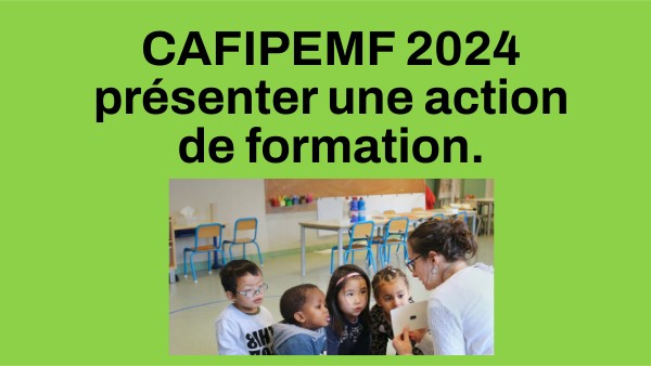 Modele De Page De Garde Cafipemf 2018 2019 Nancy Metz CAFIPEMF épreuve 1 aménagée