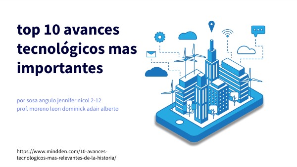 top 10 avances tecnologicos