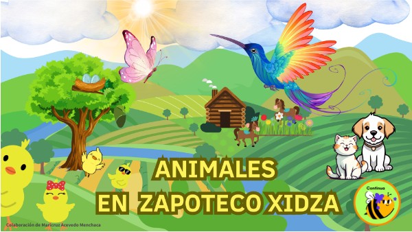 ANIMALES EN ZAPOTECO DIDZA / QUIZ